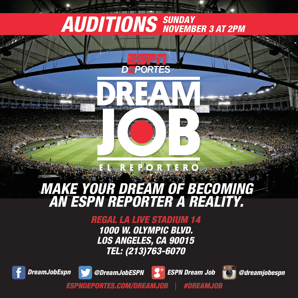 ESPN Deportes Dream Job El Reportero Application Tips and Info! DreamJob