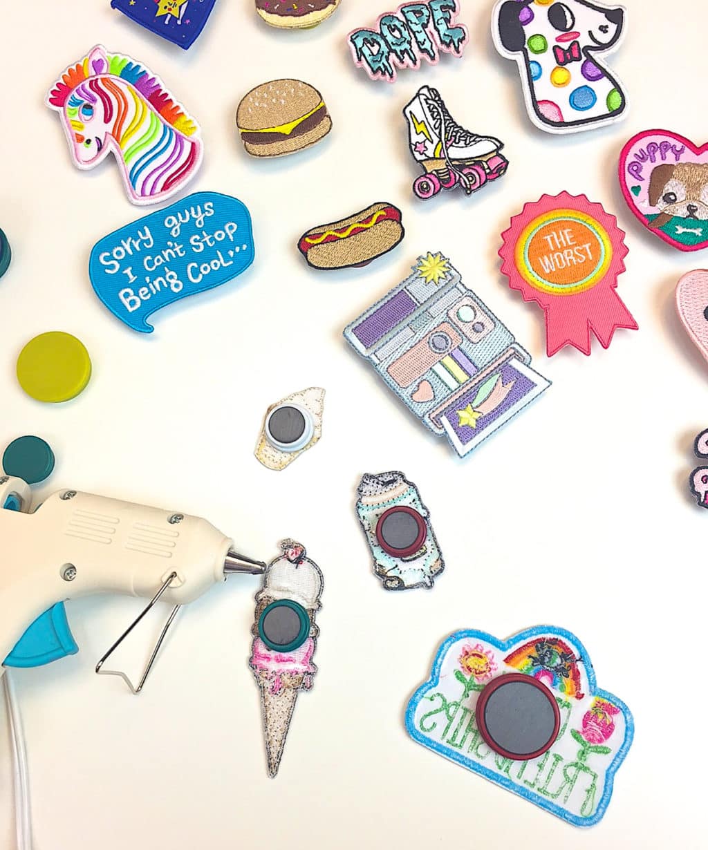 Simple DIY Patch Locker ⋆ Brite and Bubbly