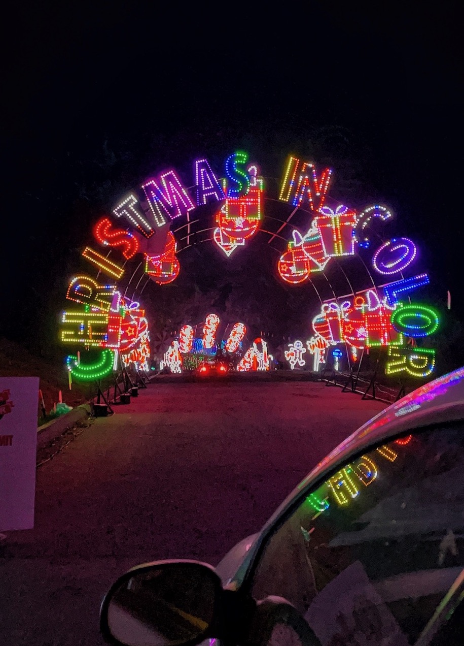 Christmas In Color Drive Thru Experience 2022! ⋆ Brite and Bubbly