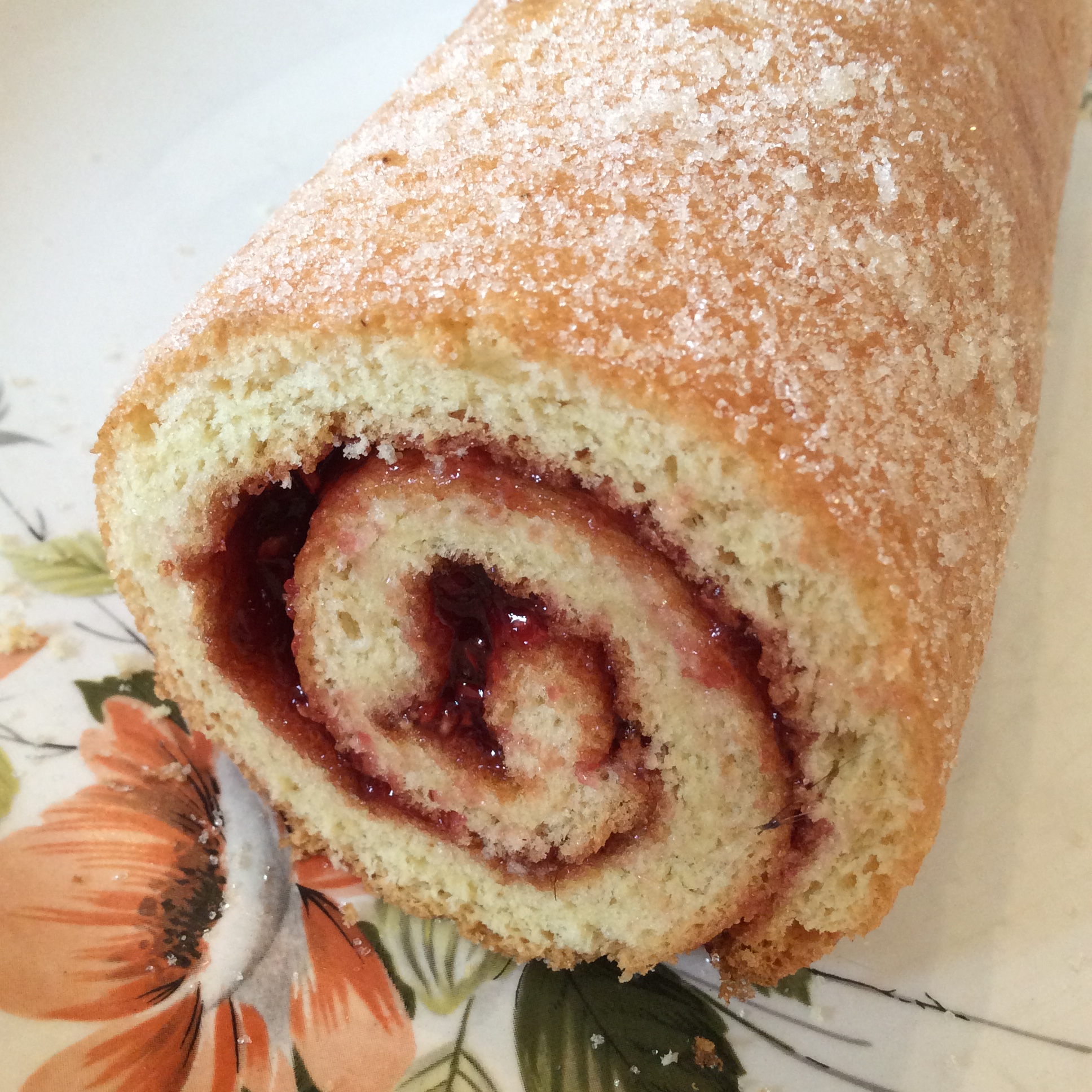 Swiss roll British Bake On
