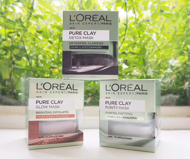 L'Oreal Pure Clay Masks British Beauty Blogger