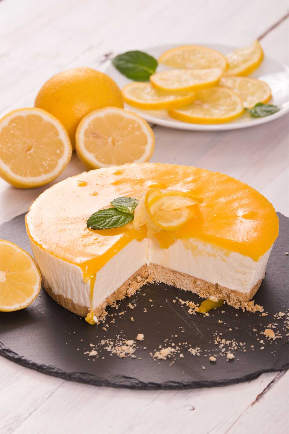 Nigella Lawson No Bake Lemon Curd Cheesecake British Chefs Table