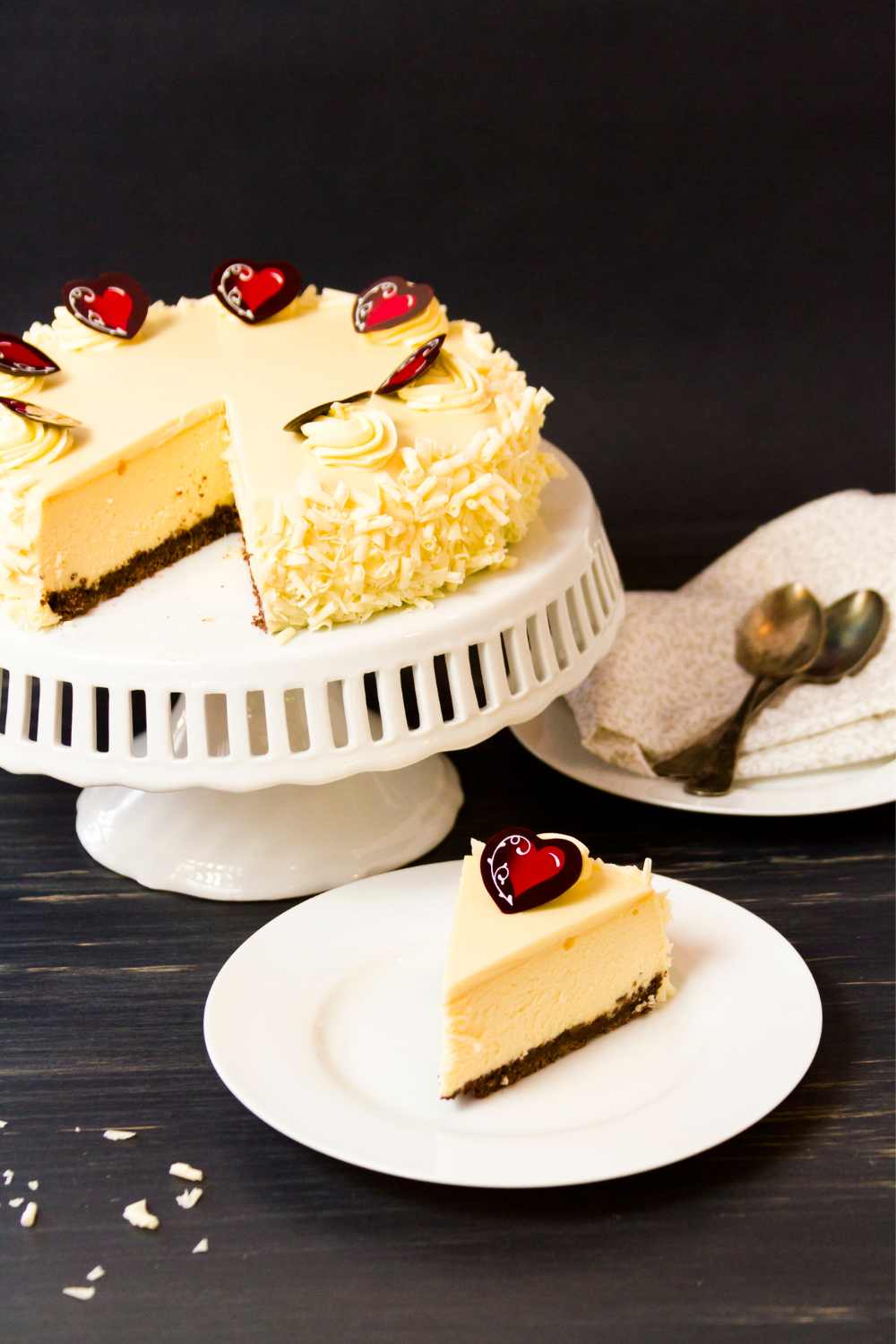 Nigella White Chocolate Cheesecake British Chefs Table