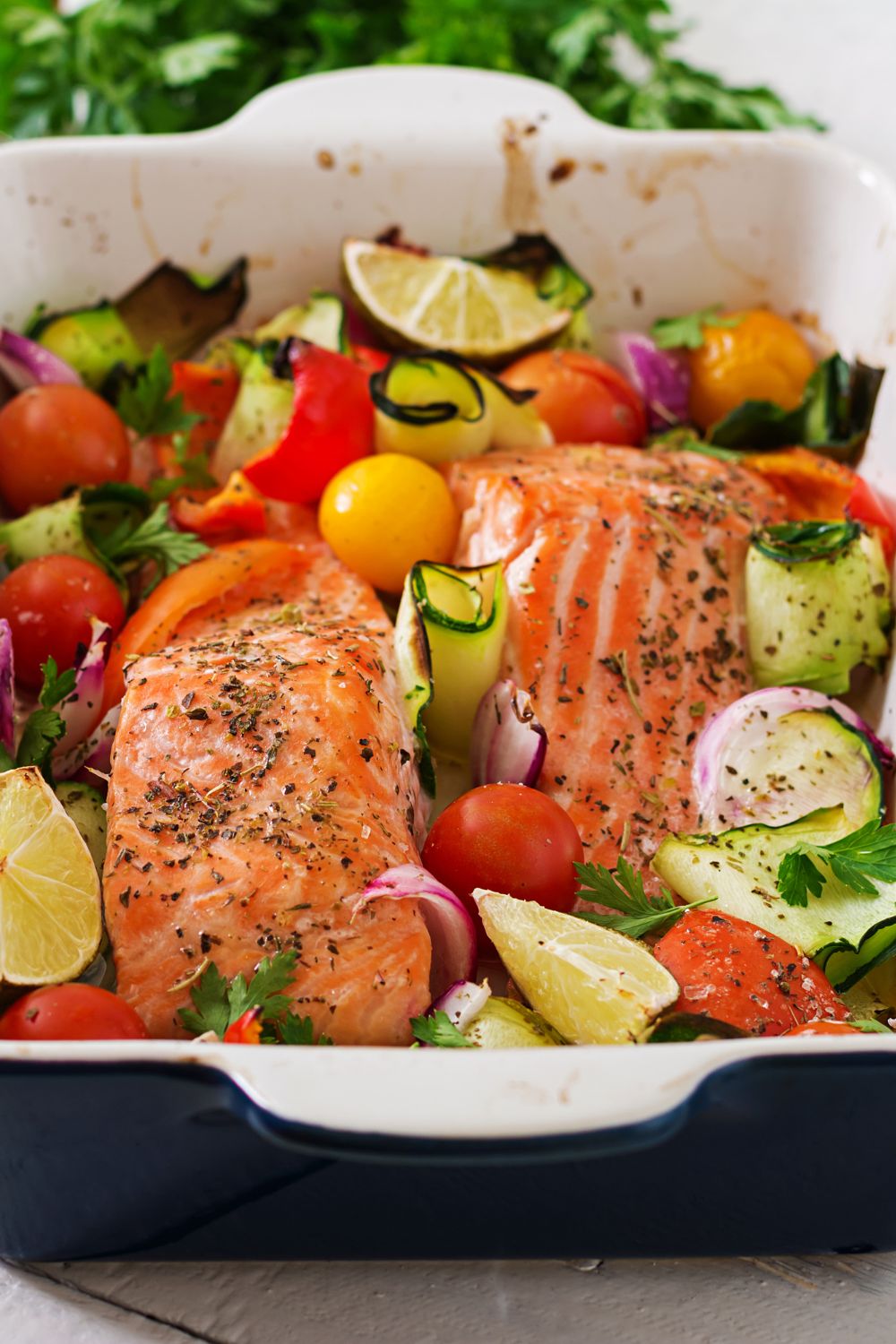 Hairy Bikers Salmon Tray Bake British Chefs Table