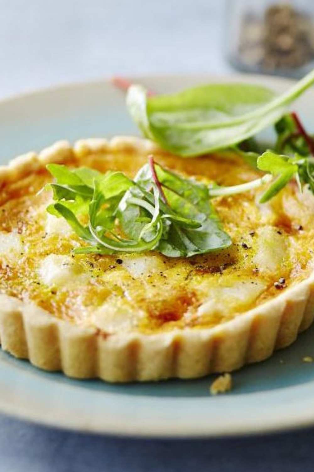 Mary Berry's Smoked Haddock Quiche British Chefs Table