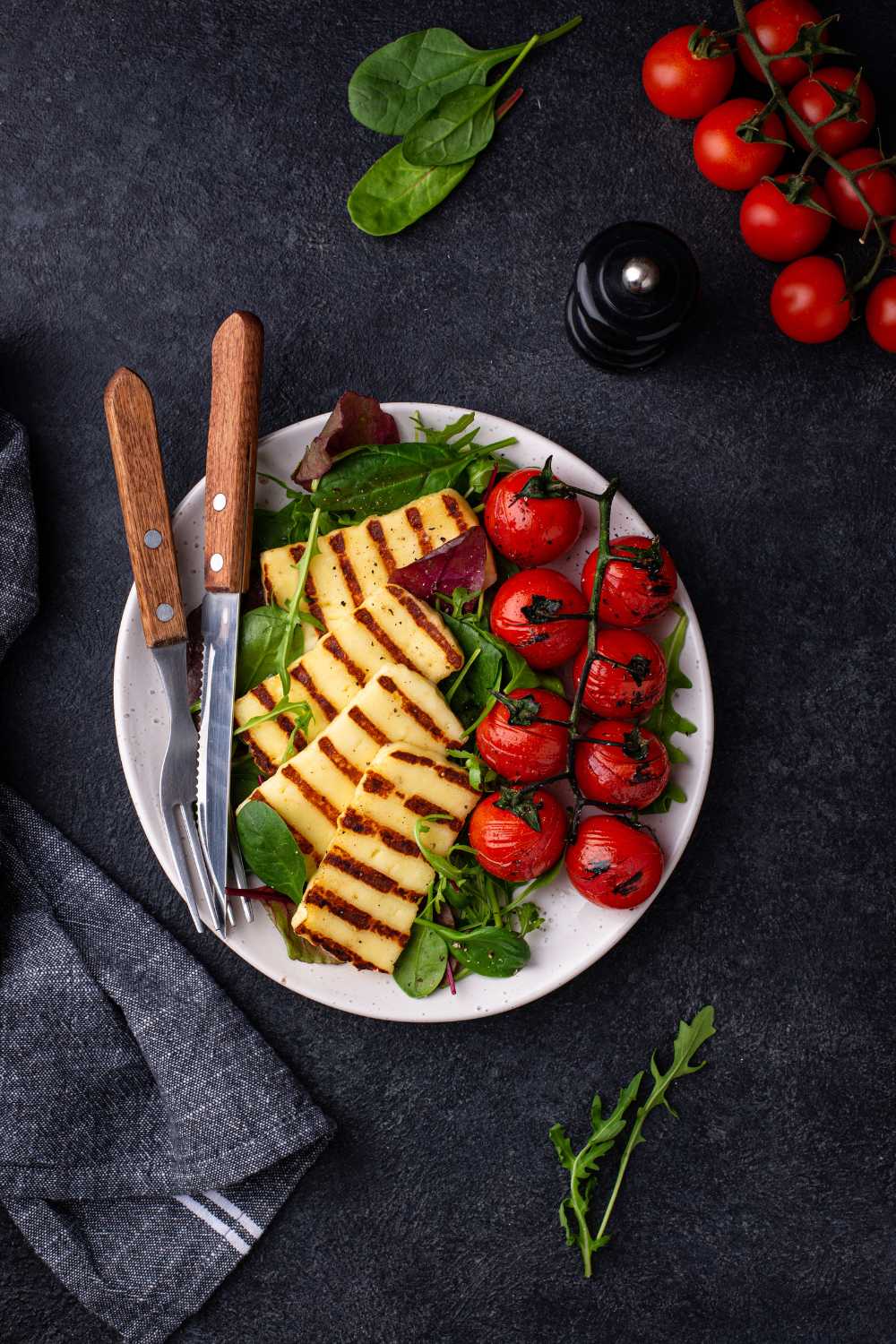 Hairy Bikers Halloumi Tray Bake British Chefs Table