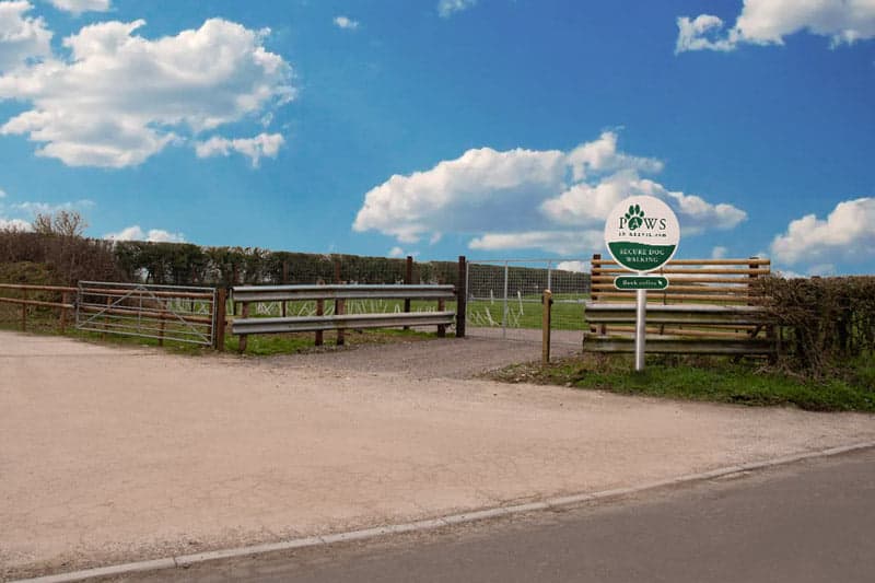 Paws in Keevil (Dog Field), Trowbridge