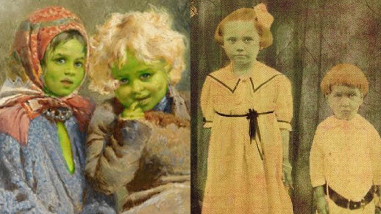 The green child British Fairies