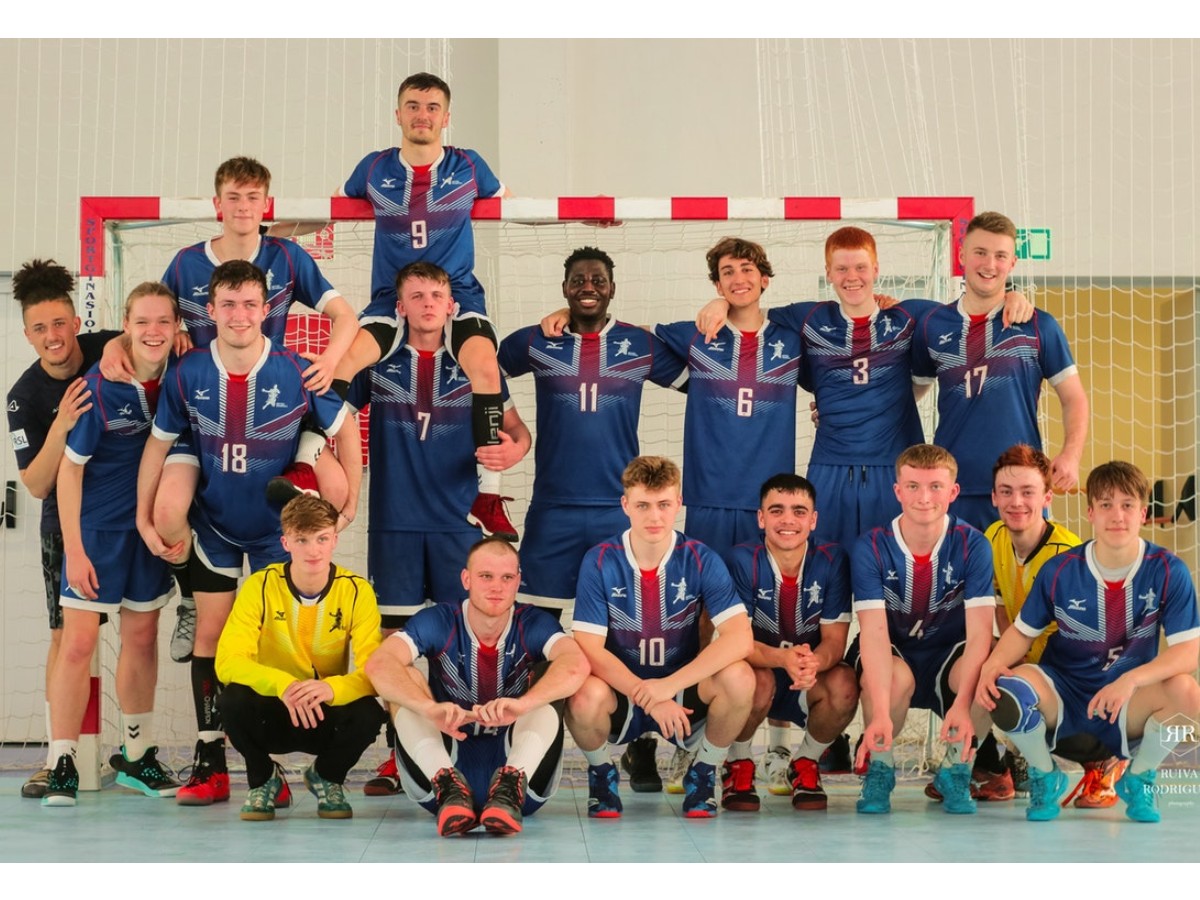 British Handball GB U20 Men show improvement in Portugal