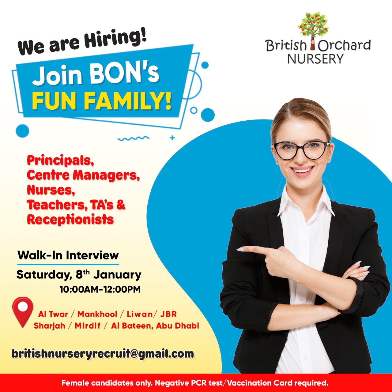 Nursery Events in Dubai, Early Learning Center British Orchard Nursery