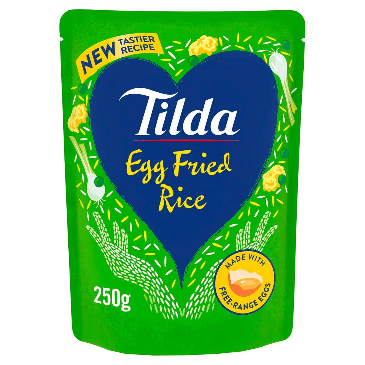 Tilda Steamed Basmati Egg Fried Rice 250g British Shop Angielski Sklep