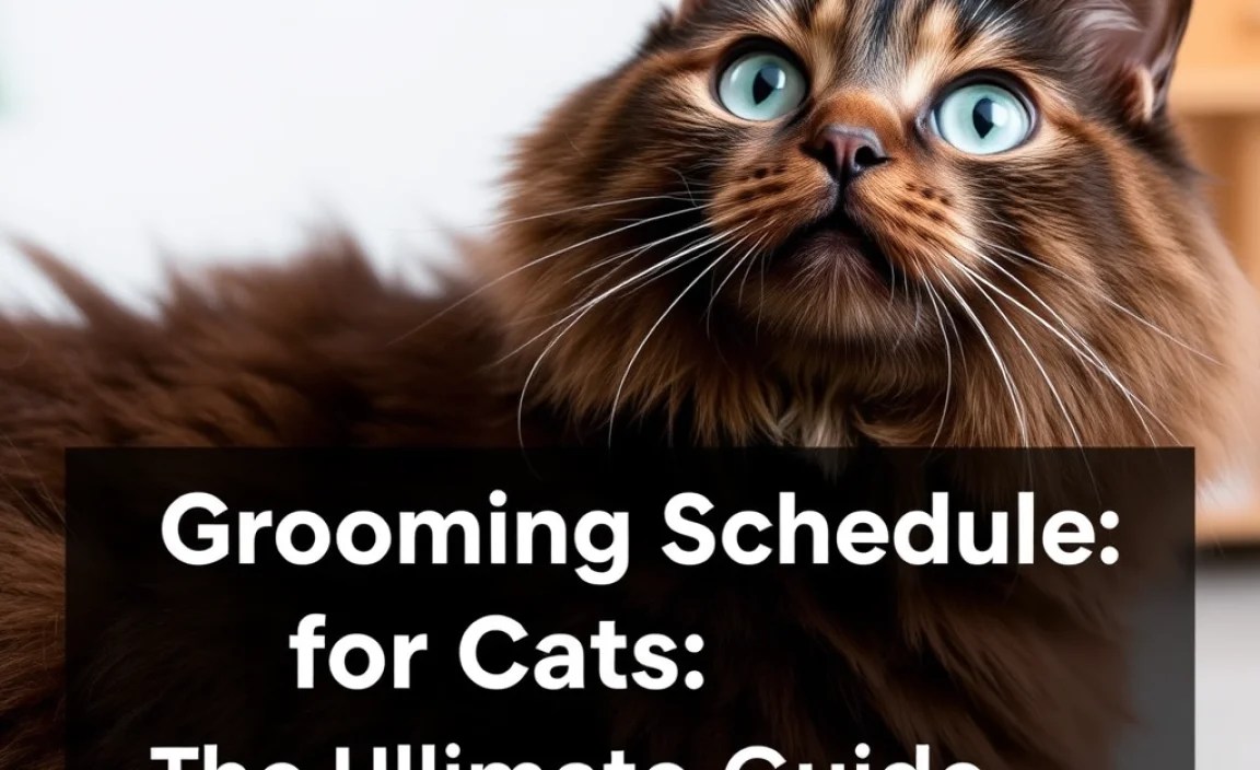 Grooming Schedule Examples