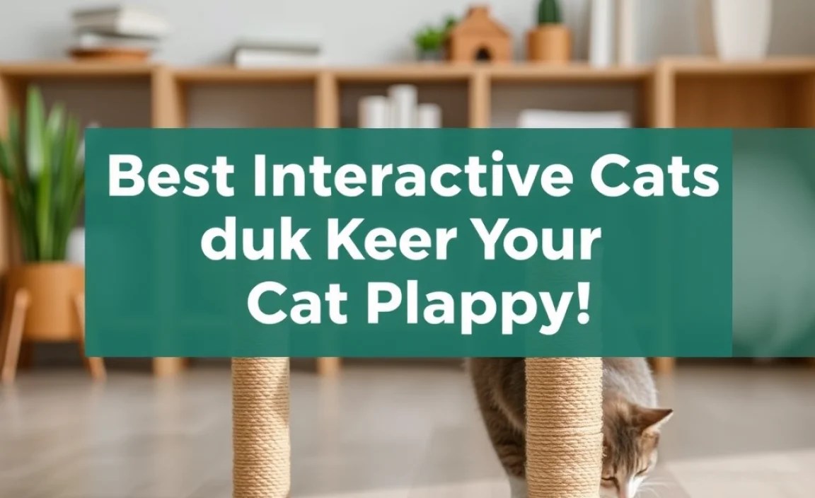 Scratching Posts: Essential Interactive Cat Products