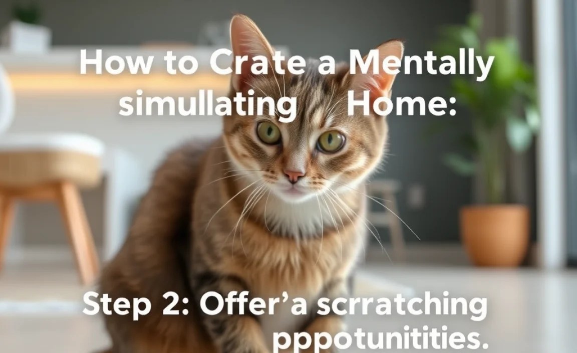 Step 2: Offer Scratching Opportunities