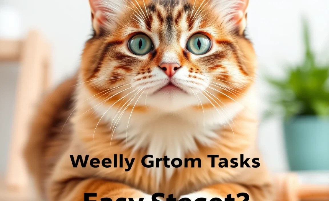 Weekly Grooming Tasks