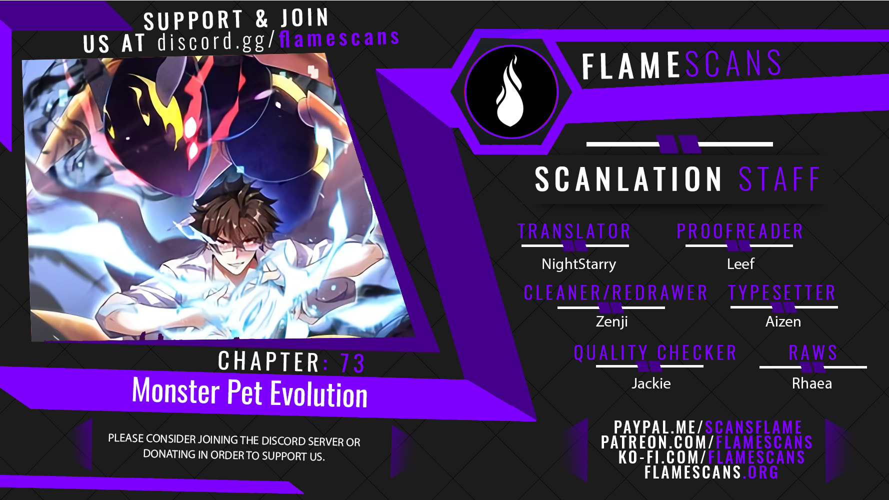 Monster Pet Evolution (Colored) – Chapter 73 page 0