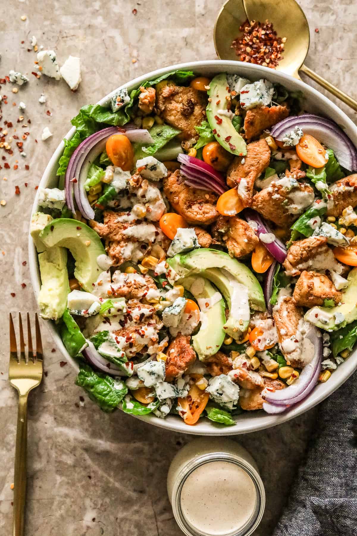 Cajun Chicken Caesar Salad Britney Breaks Bread