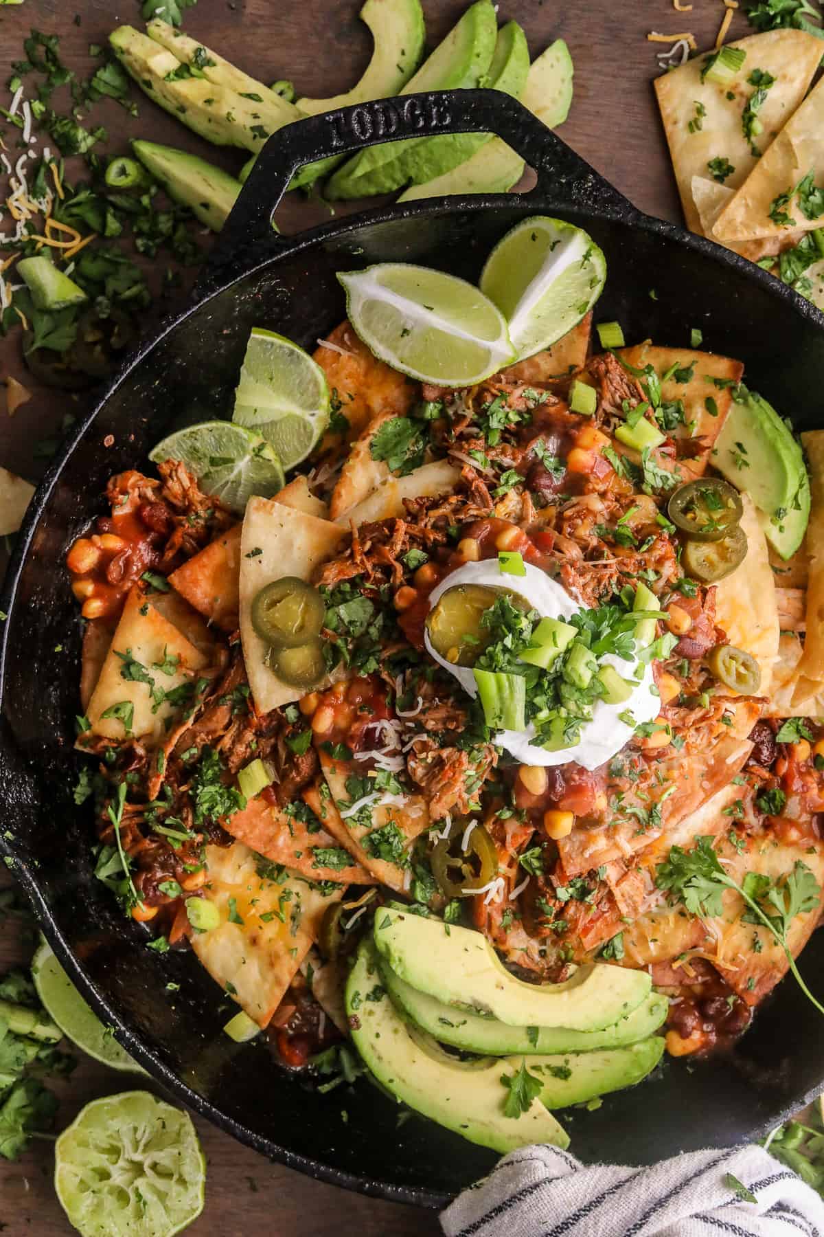 Sheet Pan Shrimp Fajitas with Roasted Jalapeño Crema Story Britney