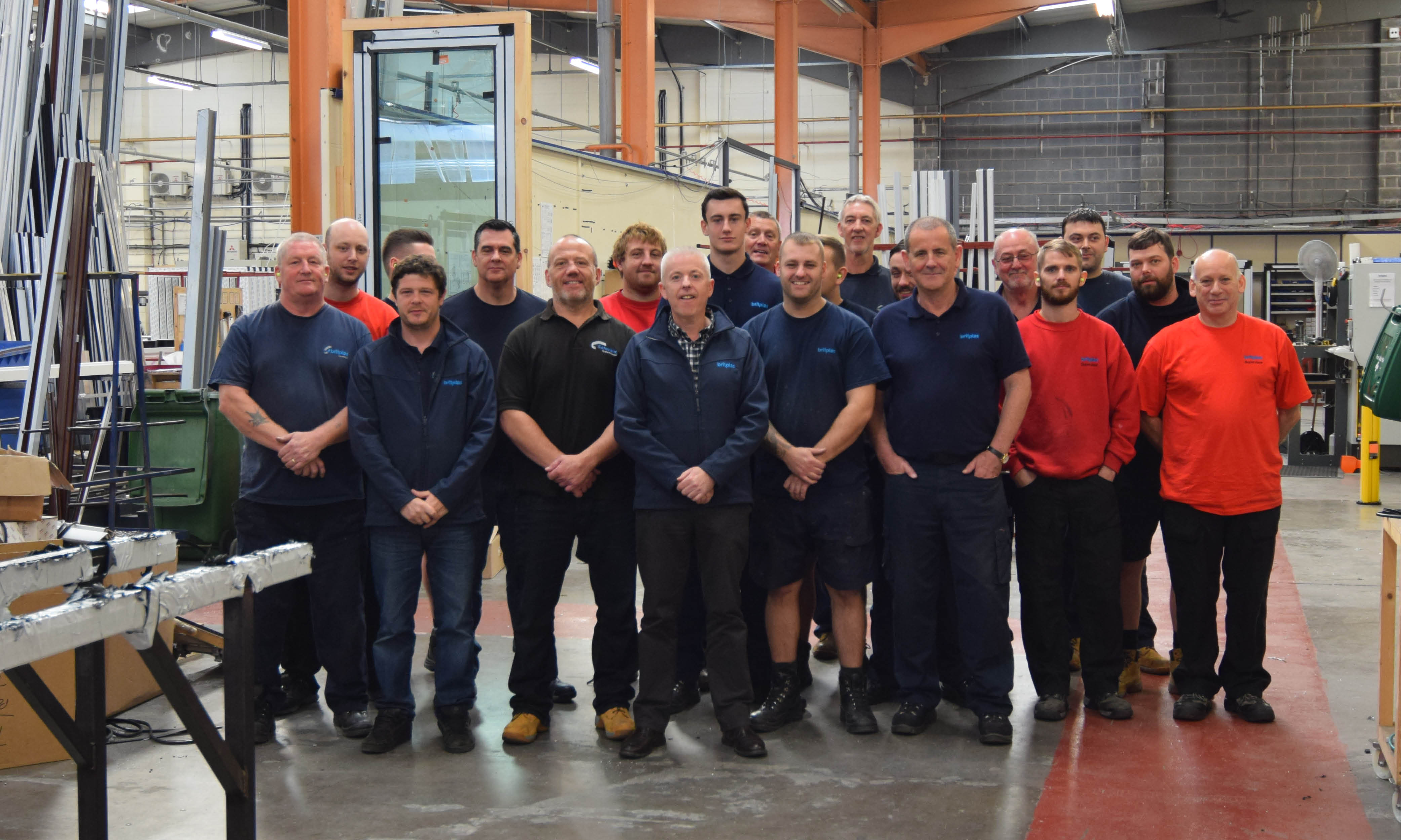 Factory staff Britplas
