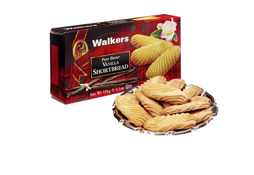 Walkers Pure Butter Vanilla Shortbread Brits R U.S.