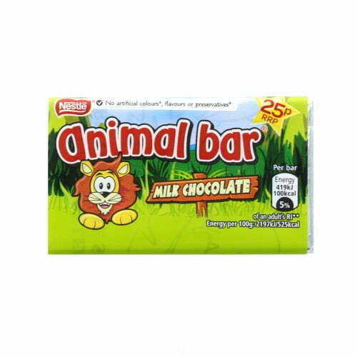 Nestle Milk Chocolate Animal Bar Brits R U.S.