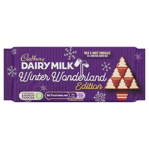 Cadbury Dairy Milk Winter Wonderland Bar Brits R U.S.