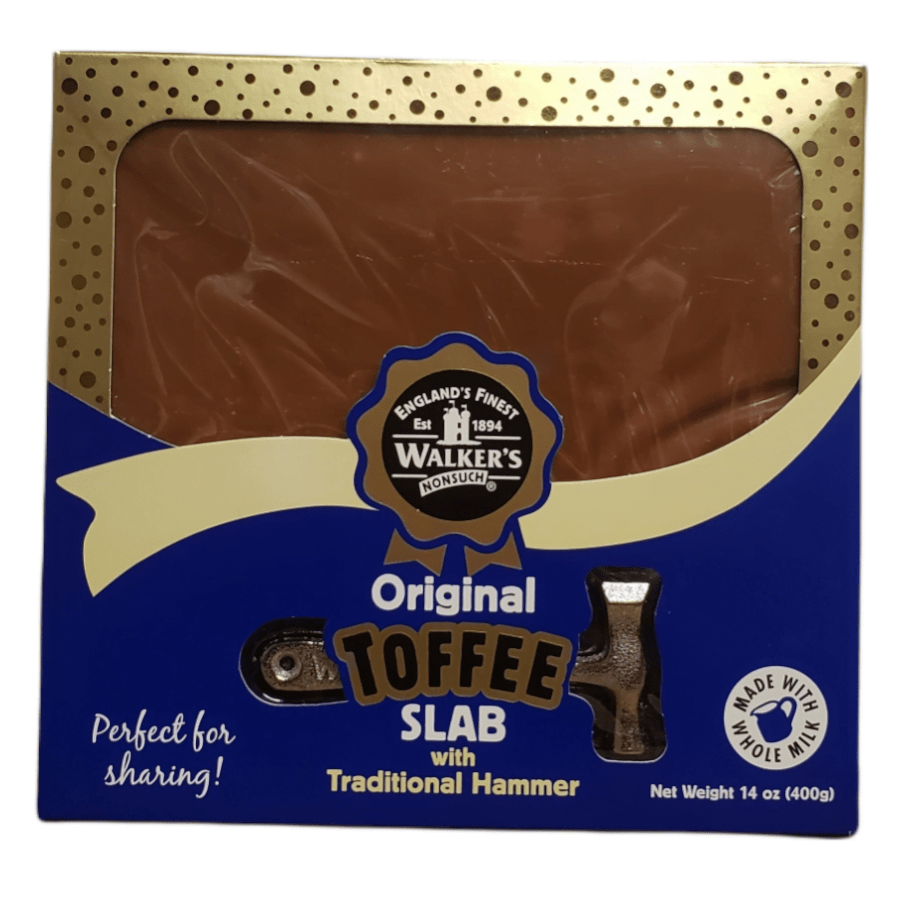 Walkers Nonsuch English Creamy Toffee Slab With Hammer Brits R U.S.