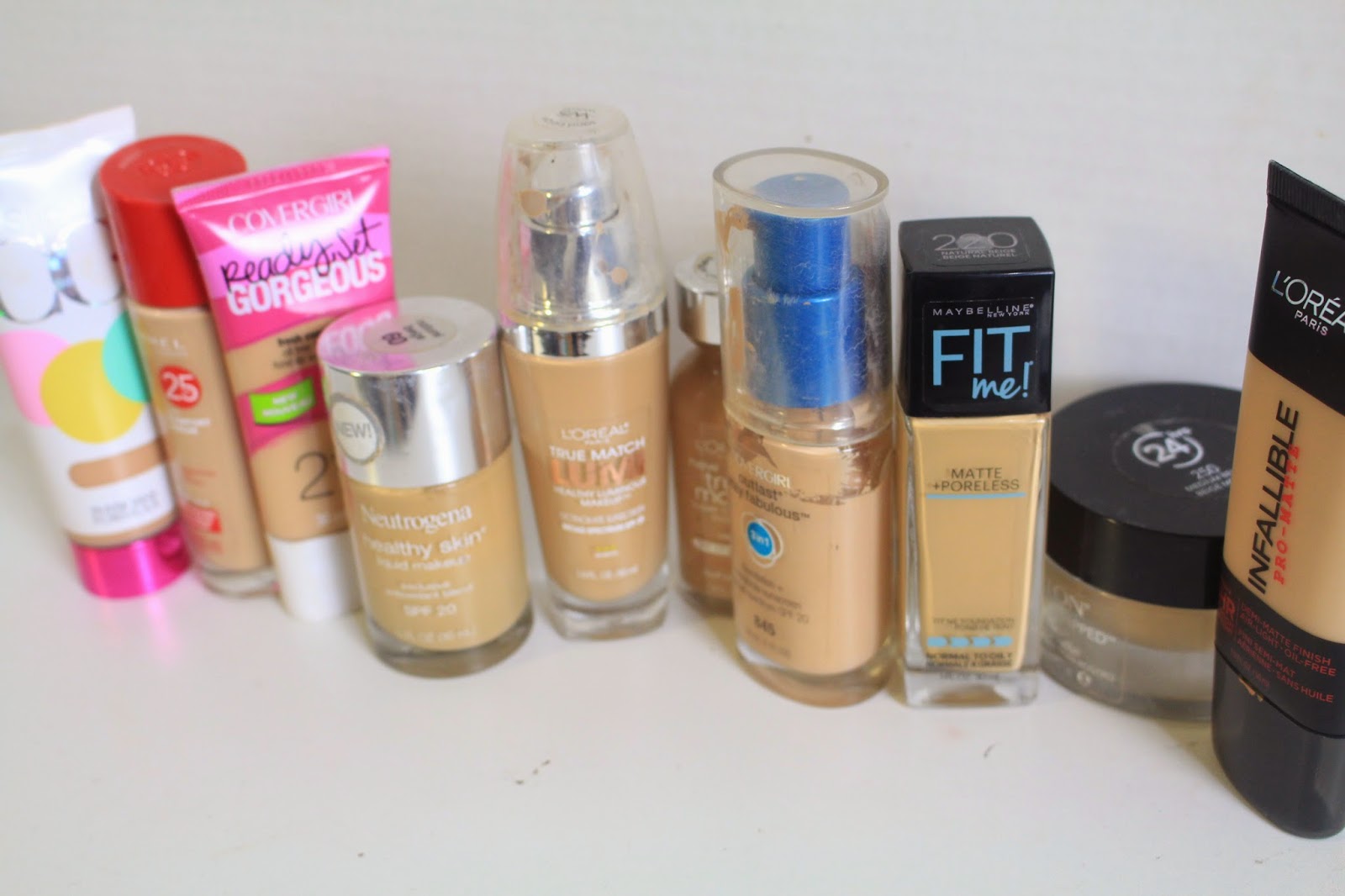BEAUTY ON A BUDGET BEST DRUG STORE FOUNDATIONS Brittany Sky
