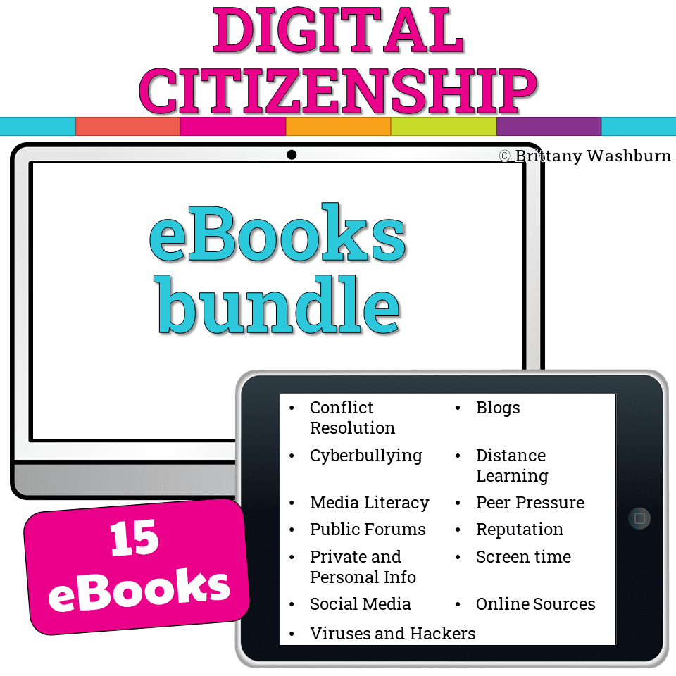 Digital Citizenship Week Activities for K5