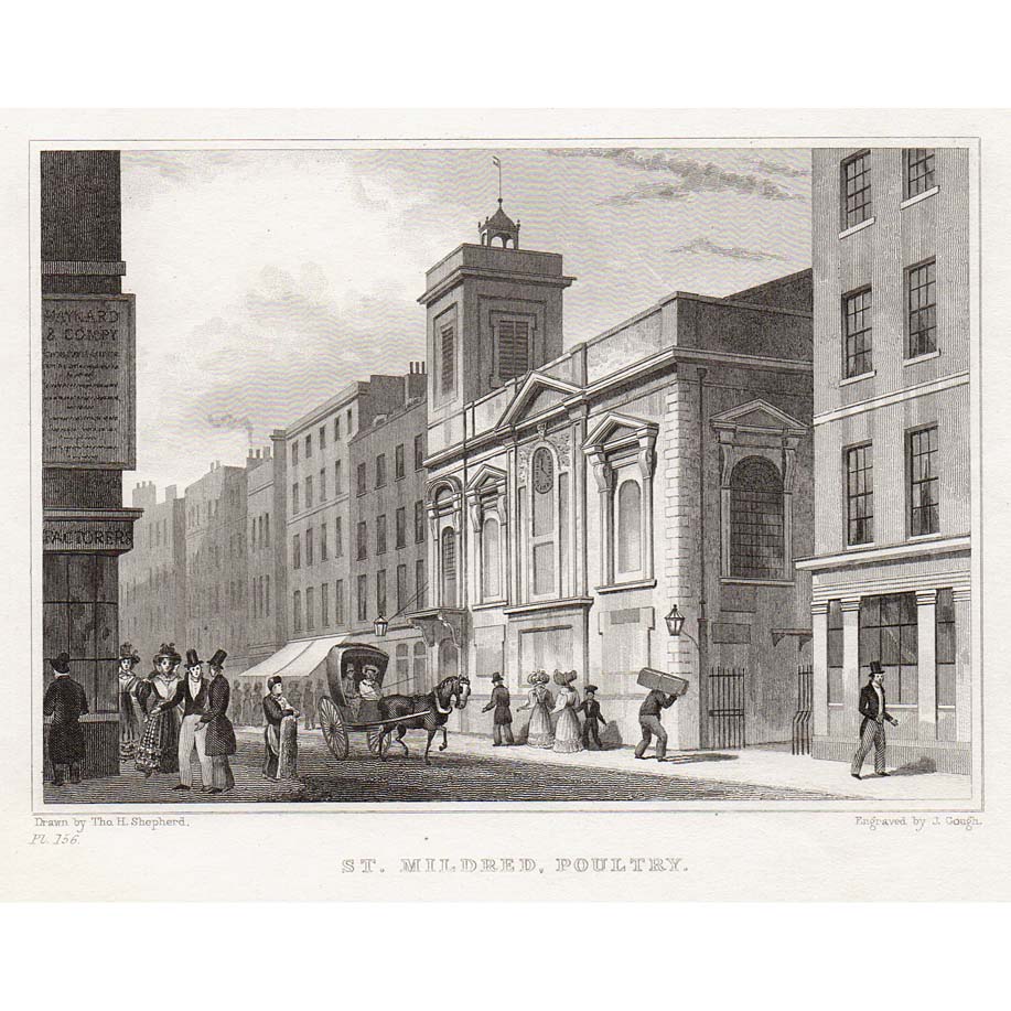 St Mildred, Poultry, London BRITTONIMAGES