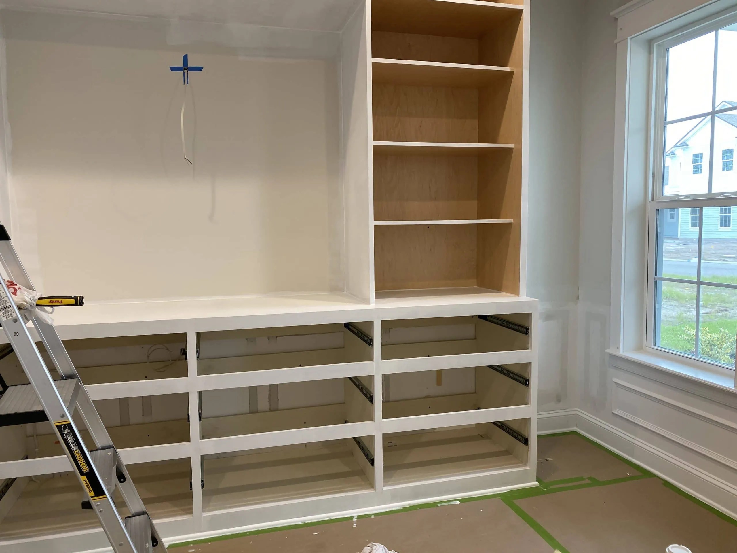 Behind The Build DIY Custom Office BuiltIns Bri Venzke