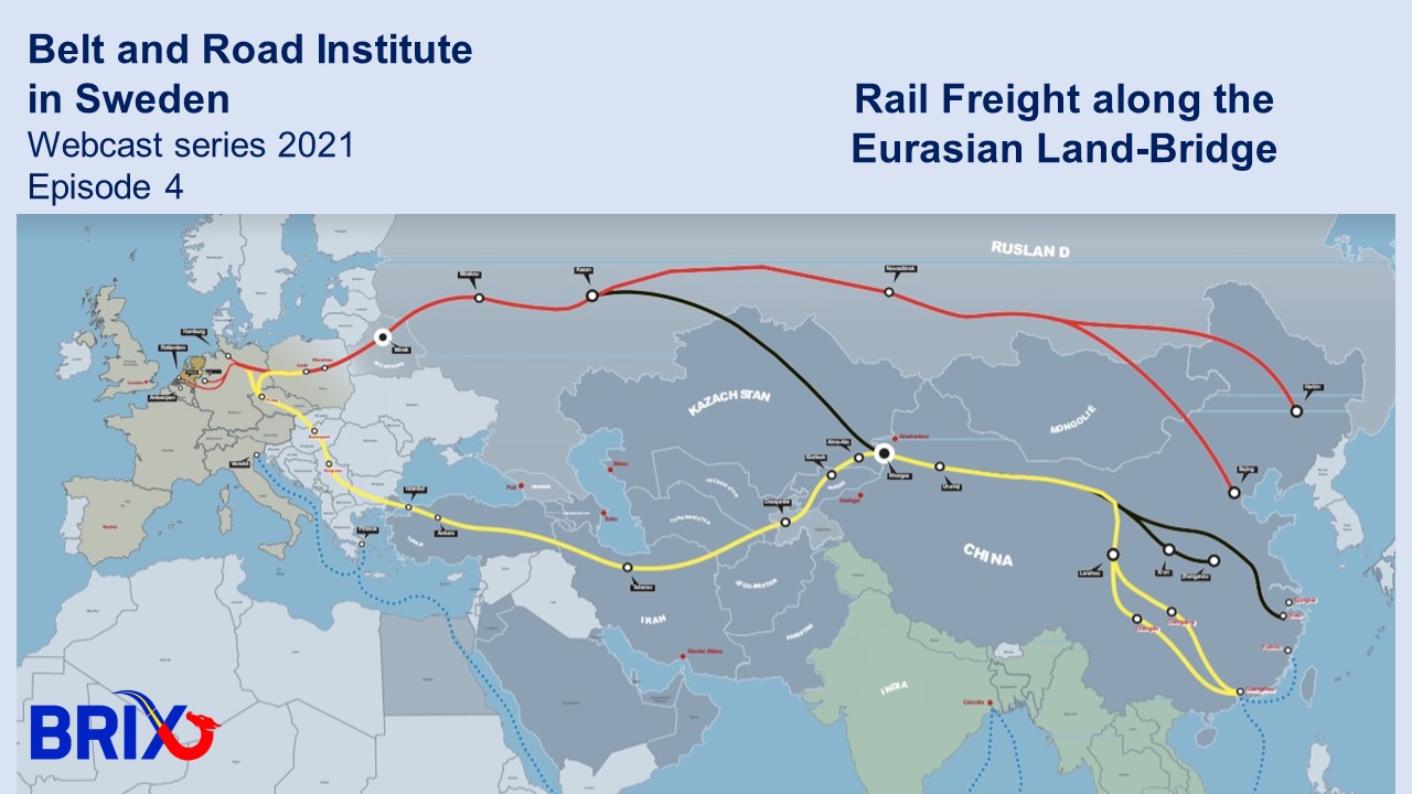Rail Transport from China to Europe along the Eurasian LandBridge