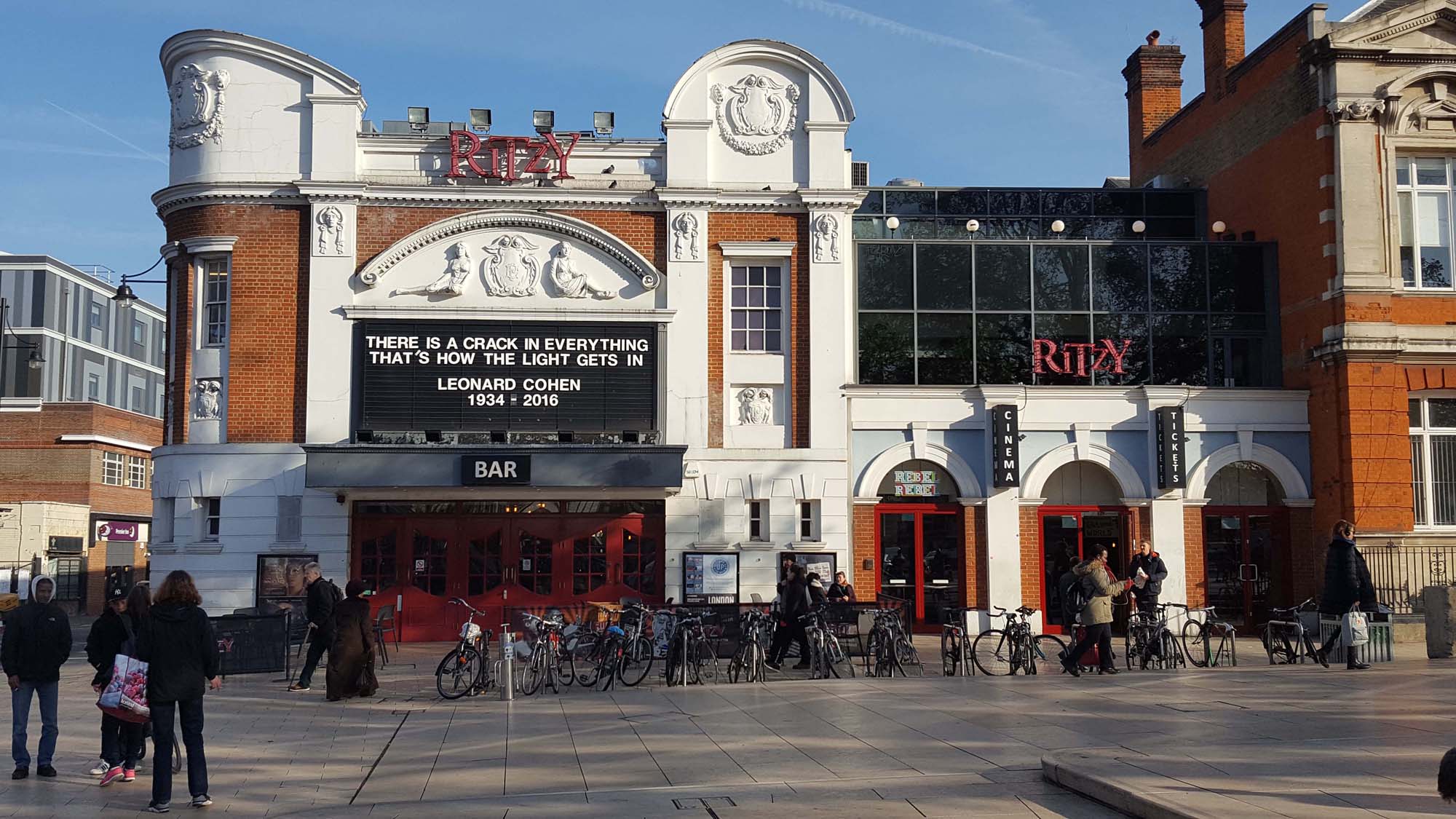 Brixton’s Ritzy among hundreds of cinemas to suspend operations