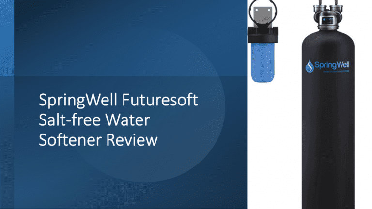 SpringWell Futuresoft Saltfree Water Softener Review FS