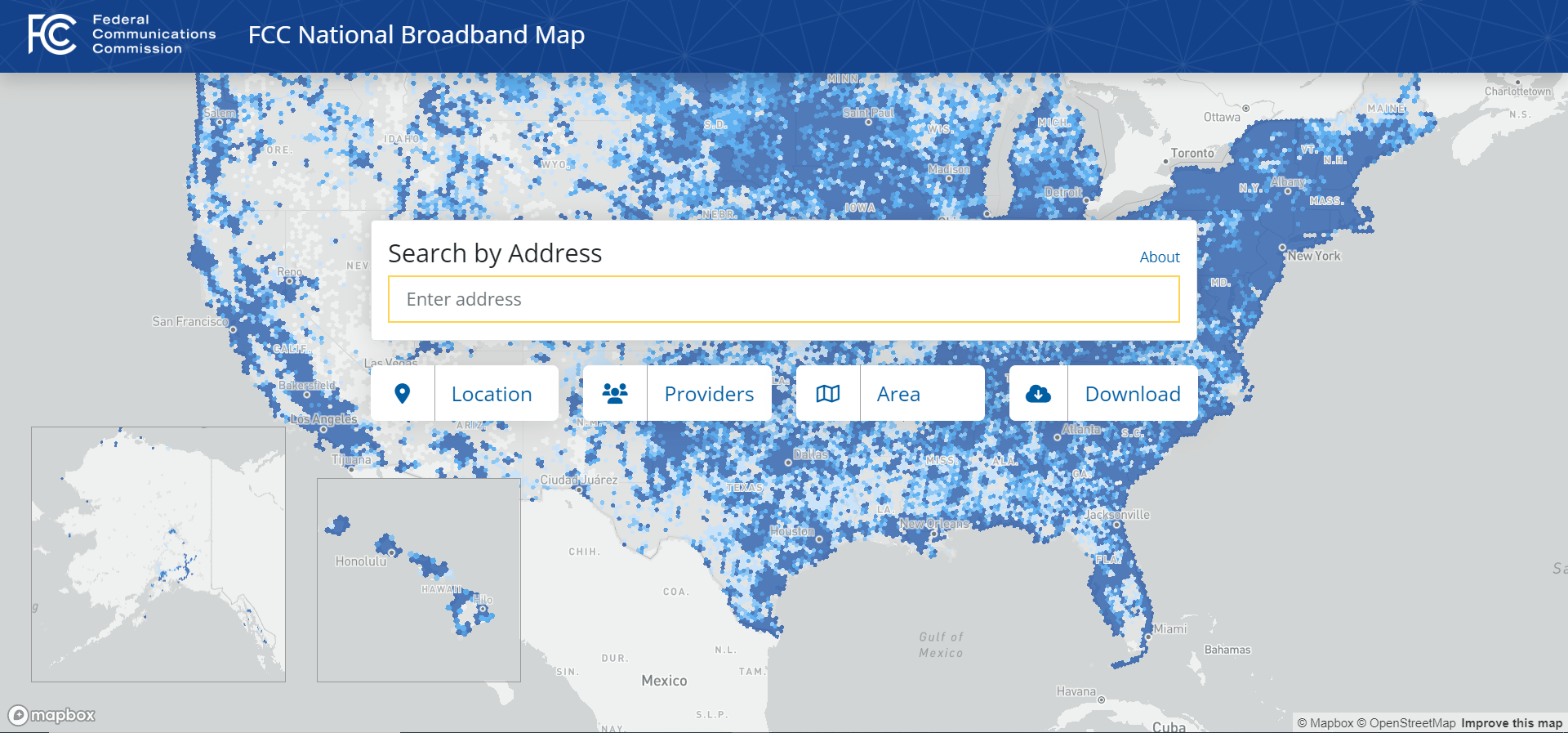 Review WV Locations on the National Broadband Map by January 13, 2023