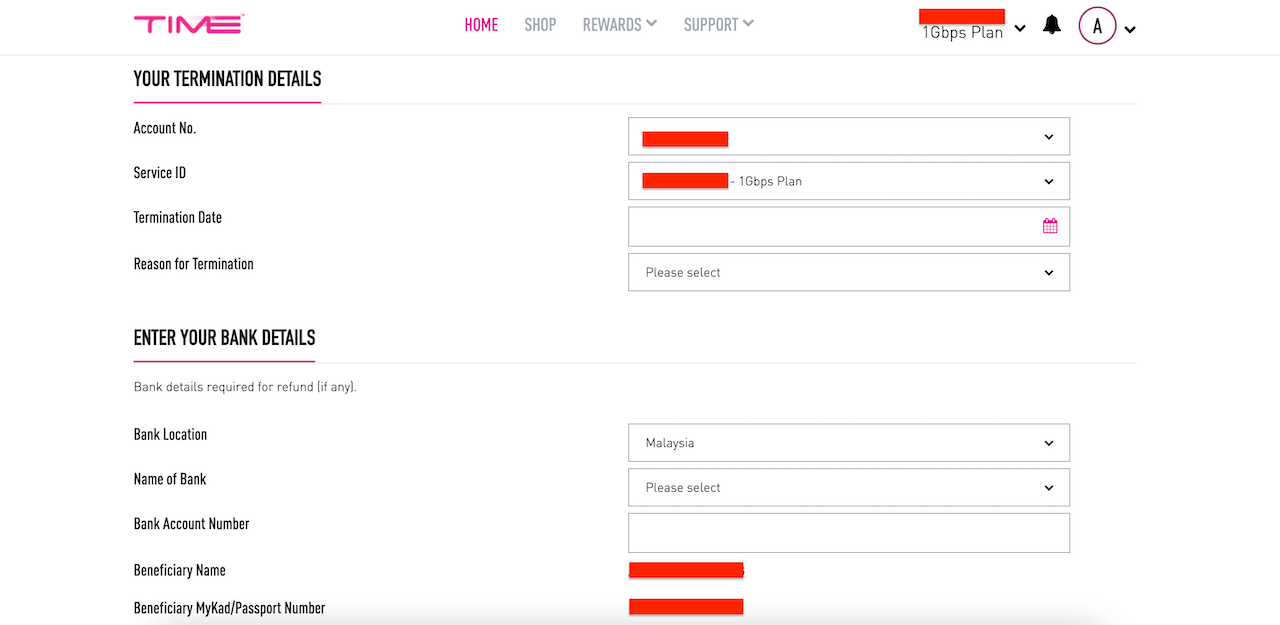 Terminate TIME Service Efficiently on Your Own