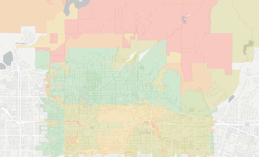 Glendora, CA Providers (940 Mbps)