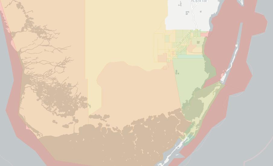 Homestead Fl Zip Code Map Current Red Tide Florida Map