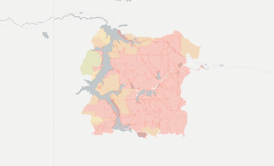 Ziply Fiber Coverage Map 10 Best Service Providers in Harrison, ID (Updated 2021)