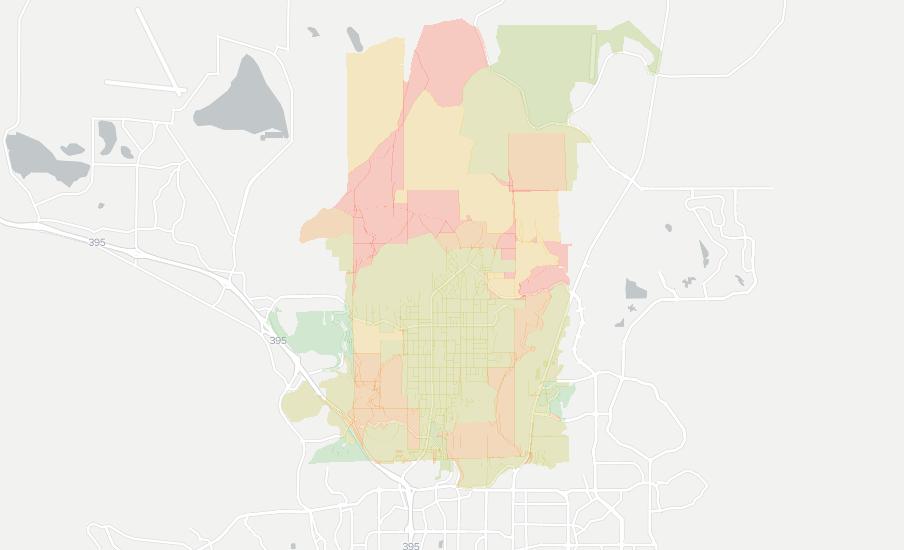 Incline Village Zip Code List Washoe County Nevada Map
