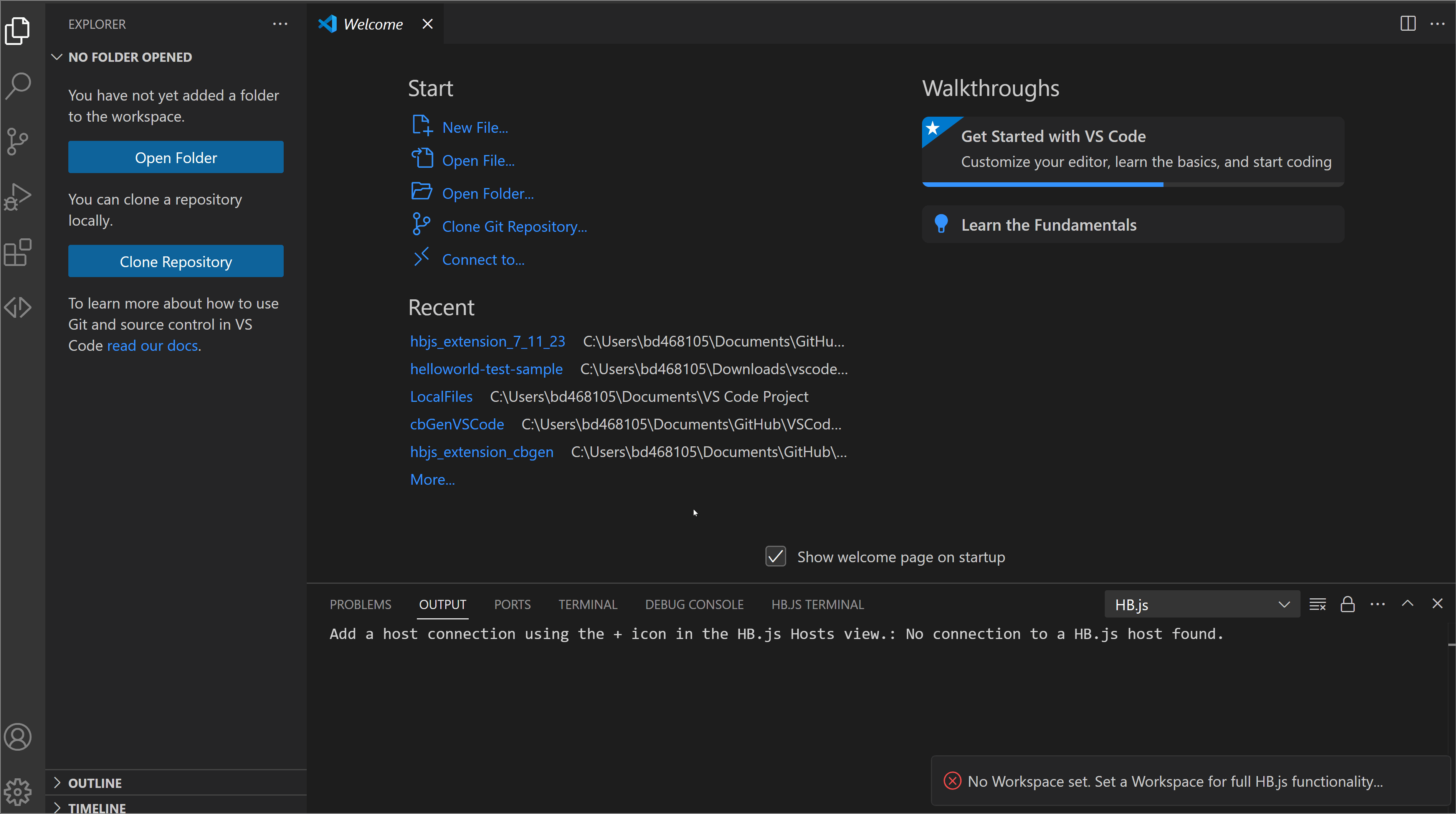 HB.js for VSCode Visual Studio Marketplace
