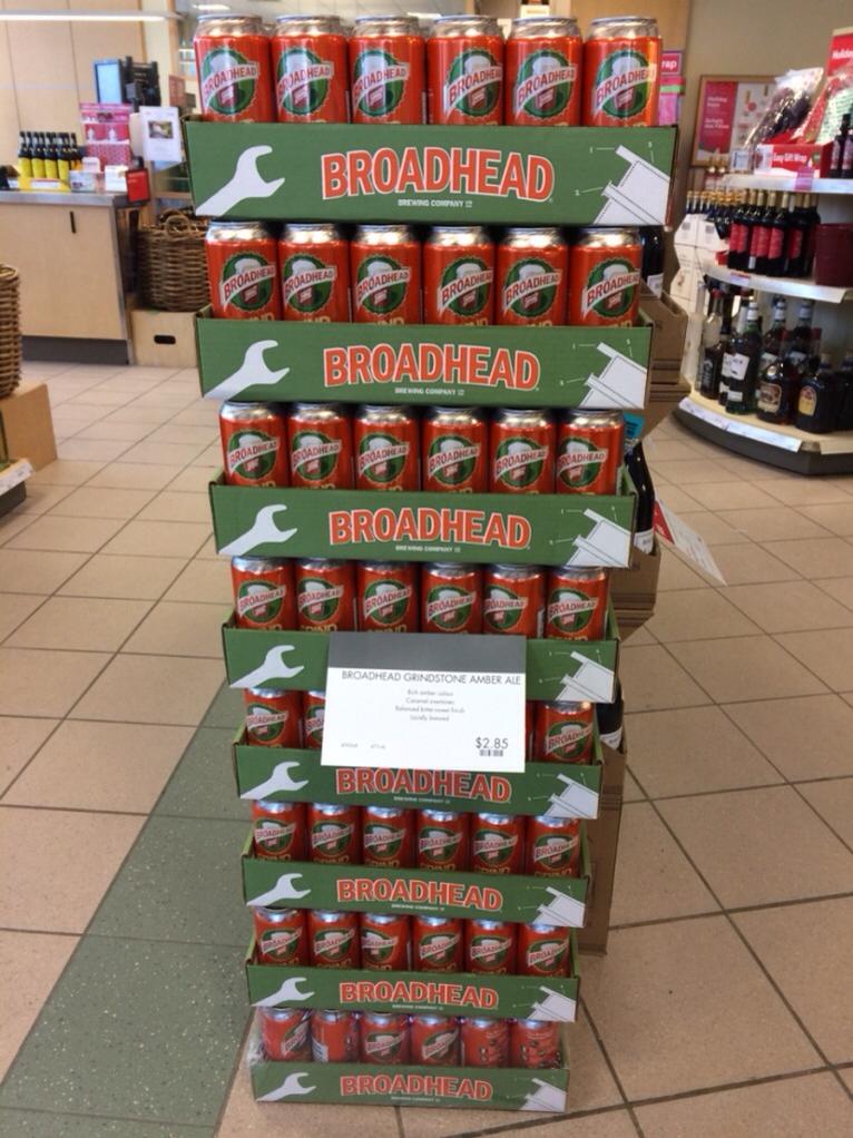 Broadhead Now In LCBO! Broadhead Beer