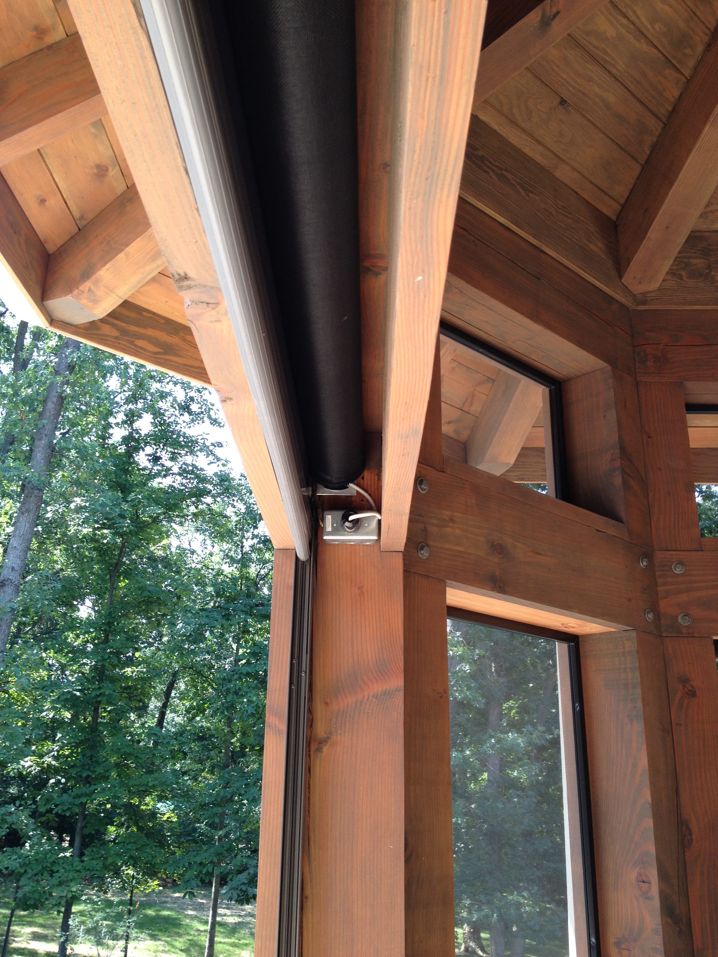 Phantom Executive Motorized Retractable Screens Broadview