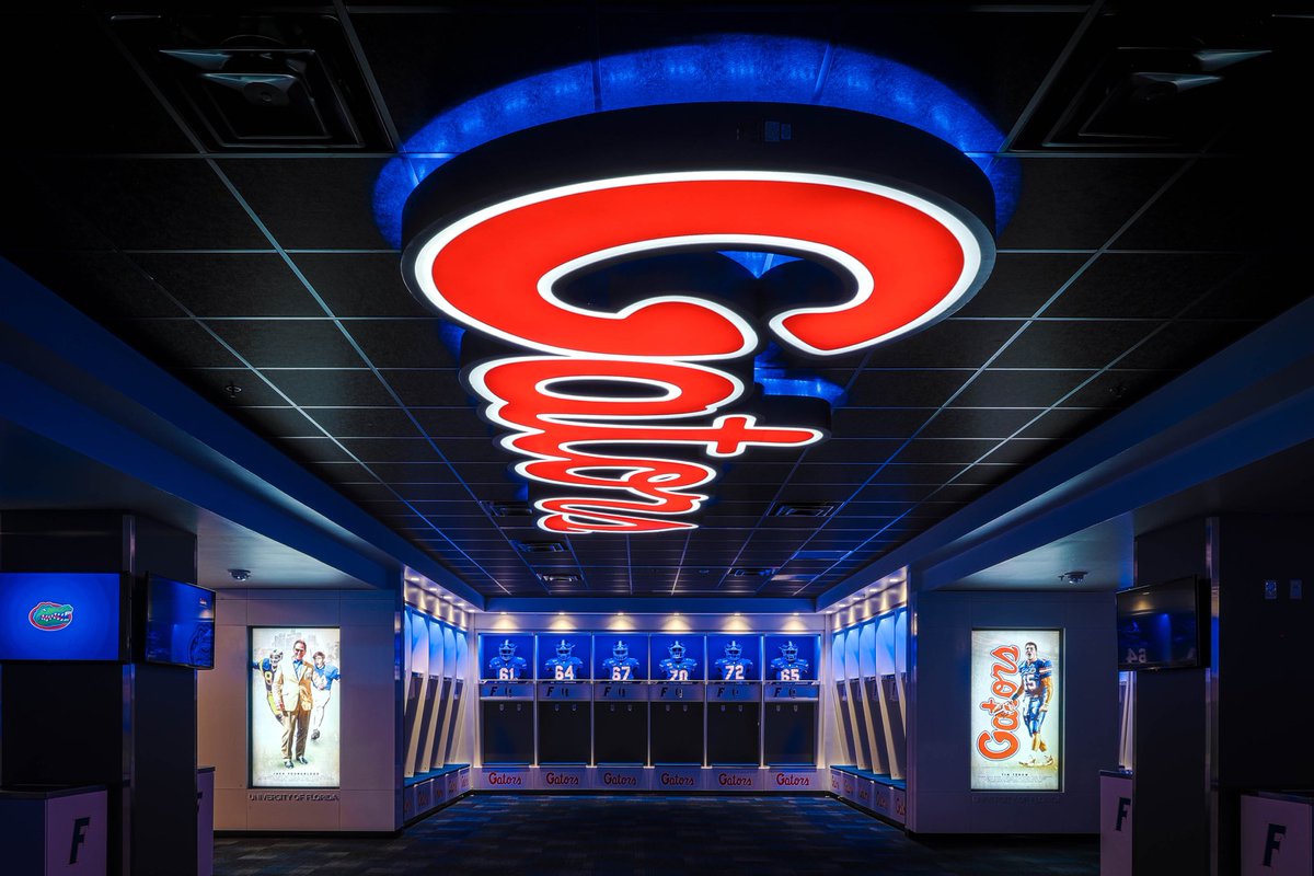Florida Gators Unveiled New 1.5 Million Locker Room And It Is Amazing