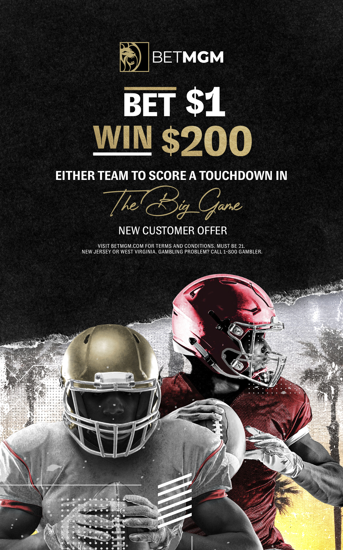 BetMGM Offering 200 On A 1 Bet For Sunday's Game Is An Absolute NoBrainer BroBible