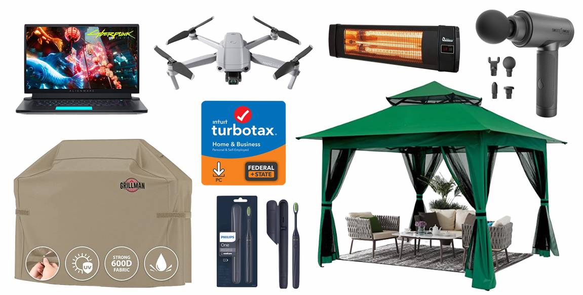 Daily Deals Outdoor Heaters, Popup Gazebos, TurboTax And More!