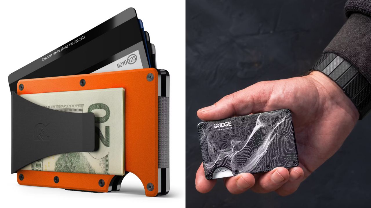Protect Your Cash And Cards With The Ridge Metal Wallets And Money