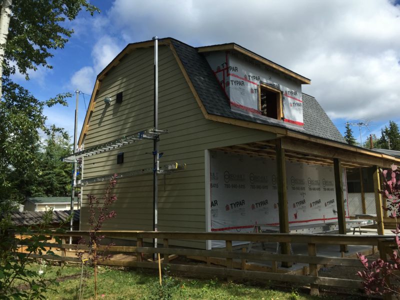Bro Built Homes 30x24 Custom Garage with Loft (Westcove, Alberta)