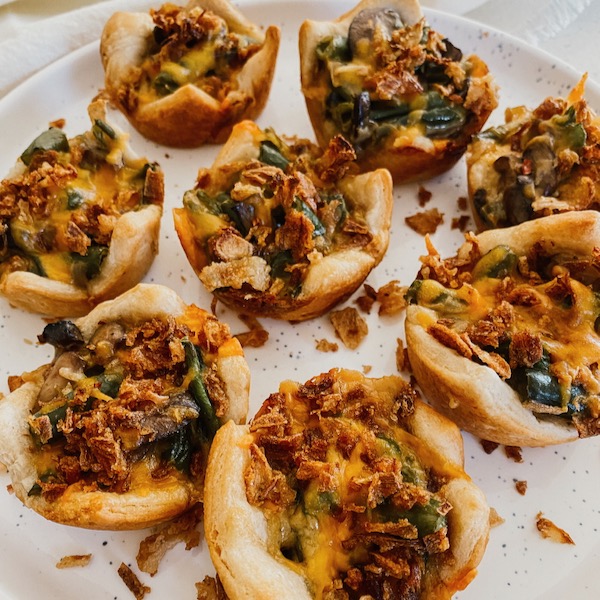 Green Bean Casserole Bites Brocc Your Body