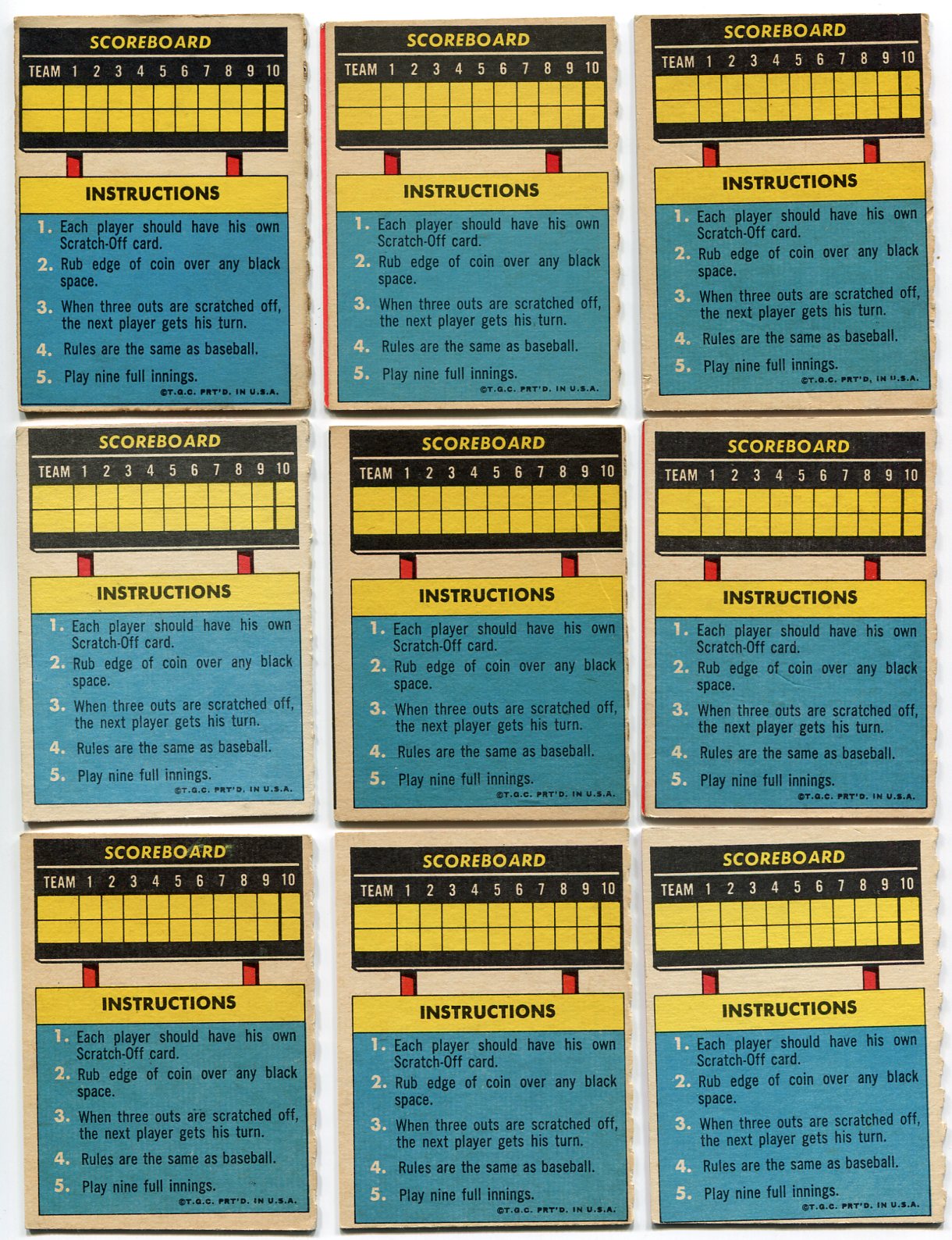 Lot Detail 1970 Topps ScratchOffs Near Set of 22 Different All